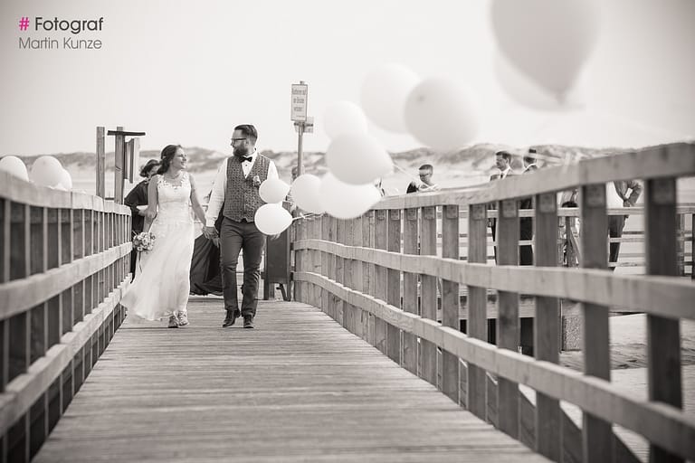 Hochzeit am Strand von St Peter Ording - Fotograf Hochzeitsfotograf